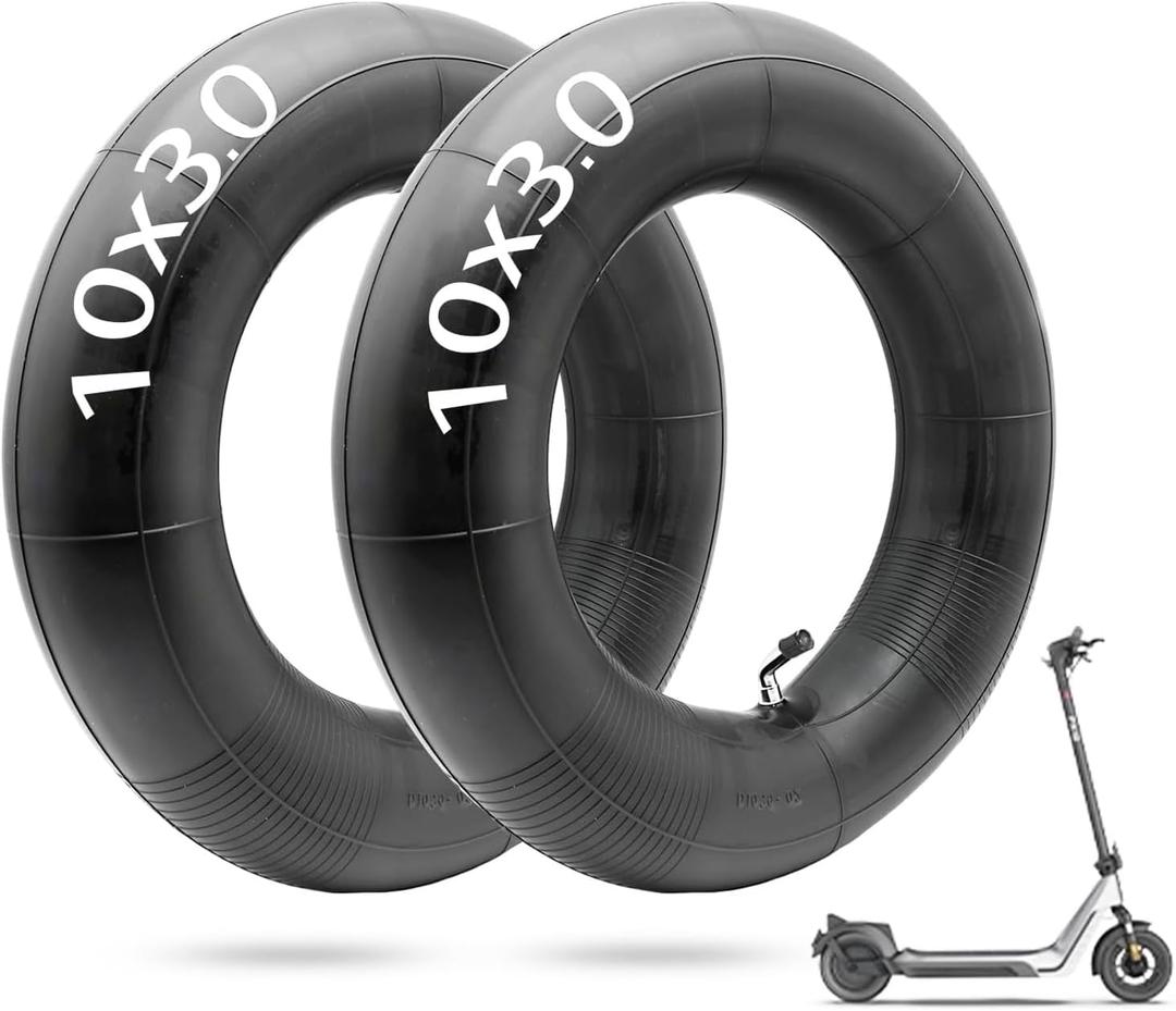 (2-Pack) 10x3.0 Inner Tube Electric Scooter 10 Inch Tire 255x80 80/90/65-6.5 Electric Scooter Tires