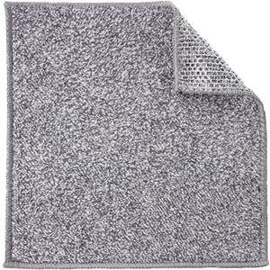 Generic Non-Scratch Silver Mesh Dish Cloths - Reusable Diamond Weave Scrubber Cloths for Kitchen, Fast Drying Powerful Cleaning for Non-Stick Cookware & Utensils (Nylon + Microfiber, 10)