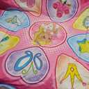 SUNLIN Dance Mat - Rhythm Step Play Mat - Dance Game Toy Pad with LED Lights, Gift for Kids Girls 3-12, Adjustable Volume, Built-in Music, 3 Challenge Levels (Pink)