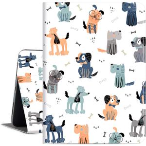 Case for iPad Air 11 Inch M3/M2 (2025/2024), iPad Air 5th/4th Generation 10.9 Inch Case 2022/2020, iPad air 11-inch case Kids Women Men Multi-Angle View Adjustable Stand with Auto Wake/Sleep, Dog