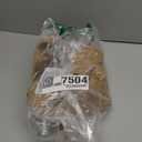 Trailer Hitch Lock, Trailer Locks Ball Hitch, Aluminium Trailer Ball Lock, Trailer Tongue Lock Fits Over 2" to 2-5/16" Ball Hitch Lock with Stainless Steel Padlock and Keys