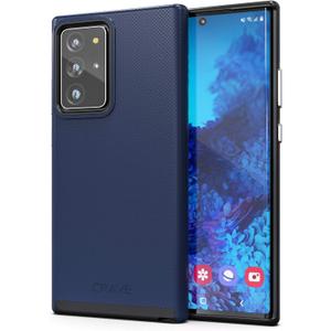 Crave Dual Guard for Galaxy Note 20 Ultra Case, Shockproof Protection Dual Layer Case for Samsung Galaxy Note 20 Ultra - Navy