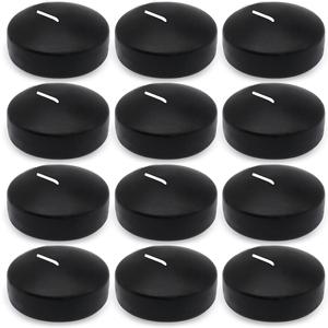 Set of 12 3 inch Black Floating Candles Large Unscented Dripless Water Wax Halloween Candles for Vases, Centerpieces at Wedding, Party, Pool, Halloween Holidays - 10 Hour Burning