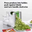 OXO Good Grips 3-Blade Tabletop Spiralizer with Strong Hold Suction