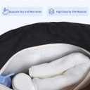 Ceneda Tote Bag for Women With 40oz Cup Holder, Puffer Work Laptop Tote Bag With Zipper for Travel, Teacher, Nurse (Black-1)