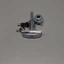 Universal Replacement T-Handle Vending Machine Lock with Keys (Long)