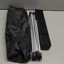 Grope Portable Camping Table with Aluminum Table Top, Folding Beach Table Easy to Carry, Prefect for Outdoor, Picnic, BBQ, Cooking, Festival, Beach, Home Use (Black-S)