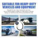 200 PSI Digital Tire Pressure Gauge  Heavy-Duty Air Pressure Gauge for Tires, Accurate Digital Tire Gauge with LED Backlight, 360 Swivel Chuck for Cars, Trucks, Motorcycles & RVs