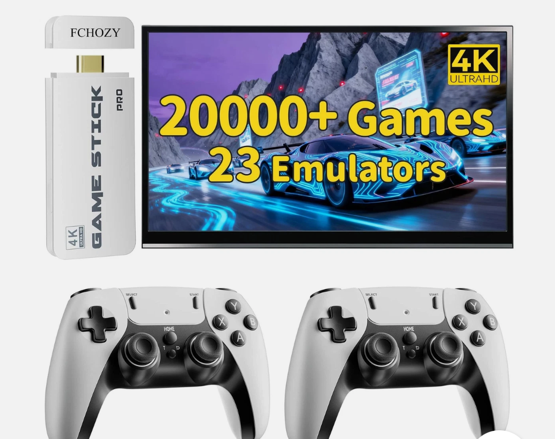 2026 Retro Gaming Console, 20K+ Classic Games, 23 Emulators, 4K HDMI Game Sti...