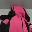 FH Group Universal Car Seat Covers Full Set for SUV Truck Sedan Vans | Waterproof All-Purpose Cloth Seat Cover Set Airbag Compatible Washable Split Bench Protector Interior Upgrade - Pink