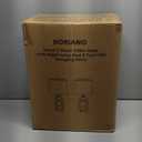 Farmhouse Rustic Table Lamps for Bedroom Set of 2, Vintage Lantern Lamp with Dual USB Charging Ports,25" Retro Antique Bedside Nightstand Desk Lamp for Living Room End Table Entryway, 4 Bulb Included