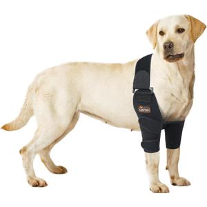 LISPOO Dog Elbow Brace Protector Pads Provides Elbow Support and Protection, Dog Elbow Dysplasia Brace for Elbow Hygroma, Arthritis, Dysplasia, Elbow Calluses, Shoulder Dislocation, Elbow Brace, (XL)