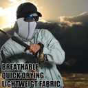 Balaclava Face Mask Sun UV Protection Hood Breathable Full Head Mask for Men Women Cycling (L)