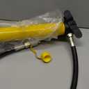 QWORK 20T Mini Hydraulic Cylinder Jack Porta Power Ram 2" Stroke, CP-180 Manual Hydraulic Hand Pump, Single Acting Lifting Cylinders for Machinery Shipbuilding