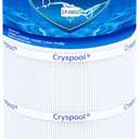 Cryspool® 09032 Compatible with Clean & Clear 200, CC200, PAP200, R173217, C-9419, FC-0688, 59054400, Aladdin 29902, 200 Sq. Ft Pool Filter Cartridge, 1 Pack