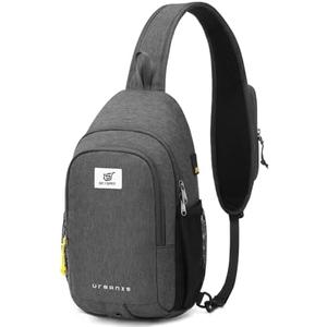 SKYSPER Sling Bag Anti Theft Crossbody Backpack RFID Lightweight Travel Shoulder Chest Bag for Hiking Walking