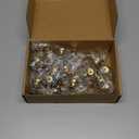 Ravinte 30 Pack Champagne Bronze Round Zinc Cabinet Knobs for Kitchen Bathroom Closet Dresser Cabinets