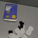 GIOTOHUN Cat Water Fountain Filter Replacement: 12 Cat Fountain Filter - 12 Pet Fountain Filter - 6 Carbon Filters & 6 Foam Filters - Suitable for GIOTOHUN Stainless Steel Cat Fountain S11