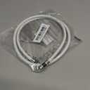 G-PLUG 3FT RG6 Coaxial Cable Connectors Set- High-Speed Internet, Broadband and Digital TV Aerial, Satellite Sky Cable Extension - Weather-Sealed Double Rubber O-Ring and Compression Connectors White