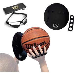 Basketball Shooting Off Hand Trainer  Basketball Training Equipment Shooting Aid  Includes Dribbling Goggles & Bonus 5.3 Shooting Aid