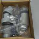 Plunger Valve & Hose Conversion Adapter B Kit & Hose Pipe Holder Replacement for Above Ground Pool (2 Pack)