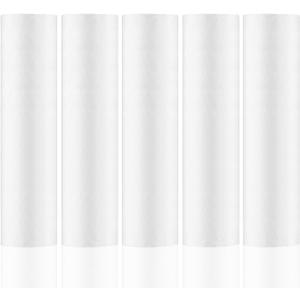 Lainrrew 5 Sheets Plastic Drop Cloths, Disposable Painters Drop Cloths Anti-dust Sheet Cover Furniture Cover Floor Protection for Painting (2 x 50m/ 6.56 x 164 Feet)
