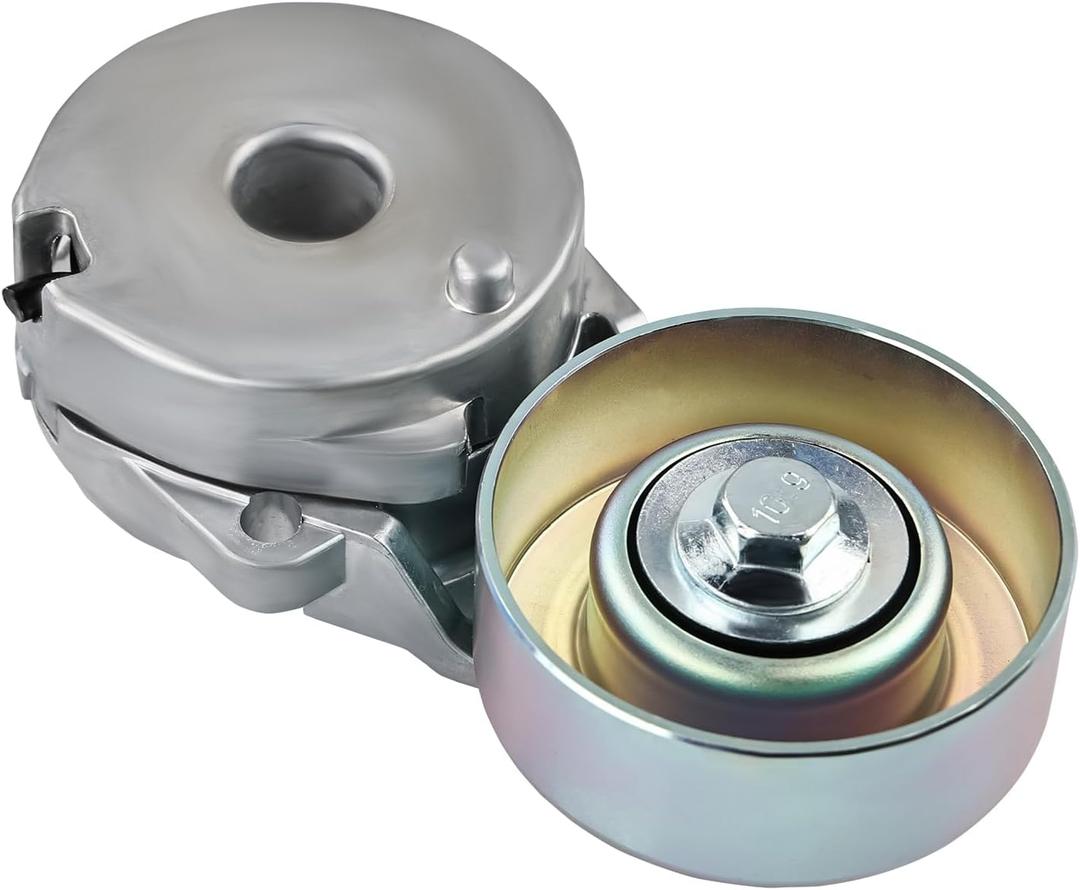 Belt Tensioner Assembly with Pulley Compatible with Tiida 2007-2016, Nissan NV200 2013-2019, Cube 2009-2014, Sentra 2007-2012 Replacement for 11955JD20A, 11955ET00A