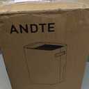 4500 Sq.Ft Energy Star Dehumidifier for Basement, ANDTE 52 Pints Home Dehumidifiers with Drain Hose & Tank for Large Room,Bathroom, Smart Humidity Control, Touch Control Panel, Auto Defrost