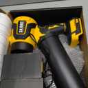 Leaf Blower Cordless with Battery and Charger980,000 RPM Brushless Motor with Handheld DesignLightweight for Patio, Lawn, Yard, Deck CleaningBirthday Gifts for Men Dad Husband