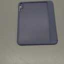 Wenlaty Compatible with iPad (A16) 11th Generation Case 11 Inch 2025, for iPad 10th Generation Case 10.9 Inch 2022 with Pencil Holder, Trifold Stand Protective Clear Back, Auto Wake/Sleep Blue Gray