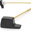 Qualihome Universal Side Mount Toilet Handle - Replaces Eljer & Toto Handles - Black