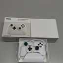 8Bitdo Ultimate 2 Wireless Gaming Controller with TMR Joysticks, Switchable Hall Effect/Tactile Triggers, 8Speed Wireless Tech, Charging Dock, RGB Fire Ring for PC & Android - White