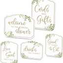 Lillian Rose Botanical Greenery Bridal Shower Sign Set