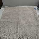 OLANLY Bathroom Rugs 30x20, Extra Soft Absorbent Chenille Bath Rugs, Rubber Backing Quick Dry, Machine Washable Bath Mats for Bathroom Floor, Tub and Shower, Home Decor Accessories, Warm Taupe