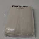 Bedsure 100% Cotton Muslin Throw Blanket Twin XL for Bed - 4-Layer Breathable and Lightweight Thin Soft Summer Gauze Muslin Blankets for Adults, Beige, 66x90 Inches