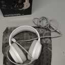 CM7002 Gaming Headset for PS5, PS4, PC, Mac, Switch, Xbox Series, Surround Sound RGB Gaming Headphones with Noise Canceling Microphone, 50MM Dynamic Drivers, 3.5MM Audio Jack, Light White