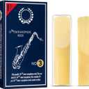 Tenor Saxophone Reeds | Strength 3.0 | Box of 10 | Premium Cane Reeds for Consistent Tone & Reliable Response (natural)