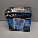 ZeroWater 12-Cup Ready-Read 5-Stage Water Filter Pitcher  0 TDS for Improved Tap Water Taste - IAPMO Certified to Reduce Lead, Chromium, and PFOA/PFOS