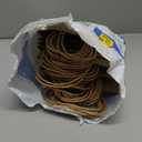 RACETOP 40 Pack Kraft Small Paper Bags with Handles Bulk, 8" x 6" x 3" Brown Gift Bags for Retail, Shopping, Birthday Parties, Mini Bag for Business, Goodies