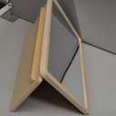 IEATFO Tummy Time Play Set Adjustable Angle, DoubleSided Design, Montessori Tummy Time Toys Large Baby Safe Mirror and Card Display Stand with Black and White High Contrast Baby Cards