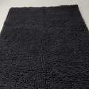 Muddy Mat Shown on TV  Super Absorbent Door Mat Indoor, Microfiber Quick Dry Chenille Entryway Rug, Non-Slip Front Door Mat, Indoor Mats for Entryway, Machine Washable Pet Rug, Black 24"x36"