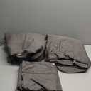 100% Cotton Sheets King Size Sheets Set With Fitted Sheet & Pillowcase Sets, 400 Thread Count Sateen Weave 4 Piece Deep Pocket King Sheet Set, Soft & Comfy Naturally Cool Luxury Bedding- Charcoal