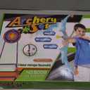 2 Pack Bow and Arrow Set for Kids, Light Up Archery Set with 14 Suction Cup Arrows, Archery Targets Outdoor Games for Kids Ages 4-8 8-12, Birthday Gifts Toys for 5 6 7 8 9 10 11 12 Year Old Boys Girls (Blue & purple)