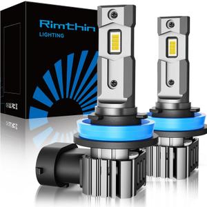 H11 Bulbs, H8 H9 Fog Light Cool White Light Bulbs, IP67 Waterproof, Pack of 2