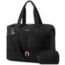 LOVEVOOK Travel Duffle Bag - Puffer Weekender Bags For Women with Shoe Compartment,50L Carry On Overnight Duffel Bags For Airplanes,Hospital Bag for Labor and Delivery,2Pcs