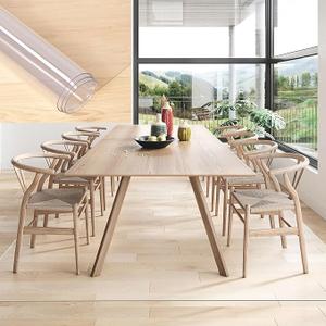 3x4FT Carpet Protector mat，(Clear) Chair Mat for Hard Floor, Vinyl Office Chair Mat for Hard Surface, Multi-Purpose Flo