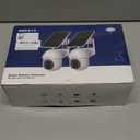 ARCCTV Solar Security Cameras Wireless Outdoor, 4MP 360° View Battery Powered Outdoor Camera, Night Vision with Spotlight, 2-Way Audio, PIR Motion Sensor, 2.4G/5G Dual Band WiFi (2 Pack)