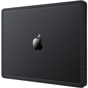 CrackGuard for MacBook Pro 14 inch Case M5 M4 M3 M2 M1 Pro/Max 2025 2024-2021 [Anti-Crack Upgrade] [100% Match Official Color] Cover Protective Hard Shell Case Laptop - Space Black Clear