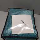 yescool Weighted Blanket Kids 7 lb Teal Warm Weighted Throw Blanket Minky Plush Heavy Blanket Microfiber Small Fleece Blanket Cooling Heating Weighted Comforter, 40 * 60in Teal