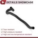 1 Pcs HVAC Heater Hose for Honda Accord 2.3L 1998-2002 Engine Coolant Water Inlet No.79721S84A00 Black Rubber